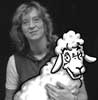 Roswitha Stein mit Schaf
